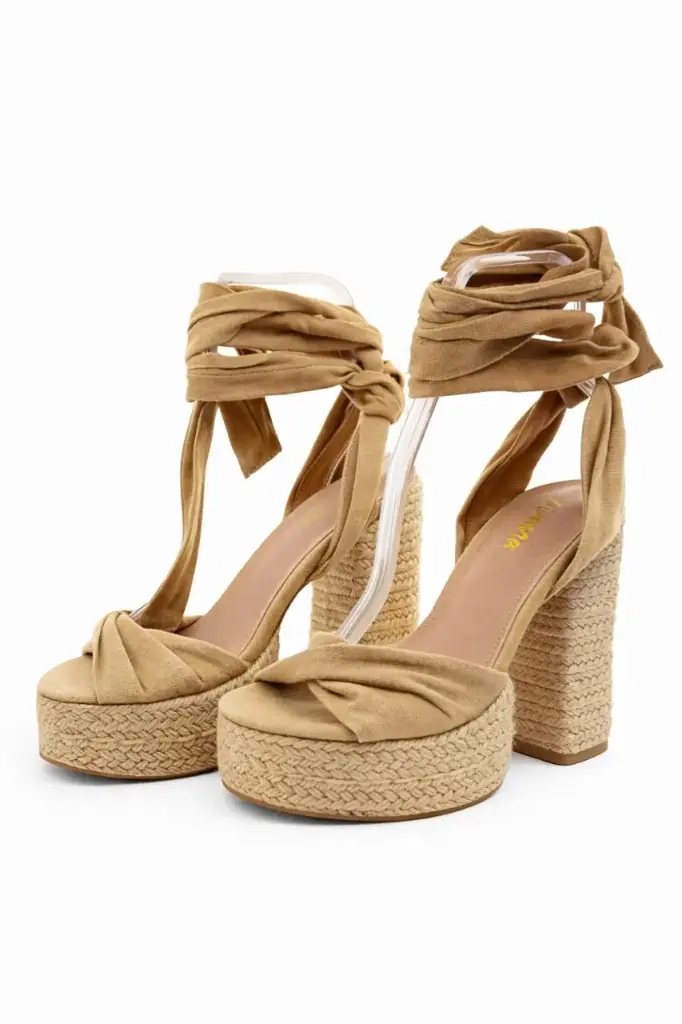 [ALPARGTA LILIANA LONDON-3 SALE NUDE 8.5] ALPARGATA DE CUÑA (Nude, 8.5)