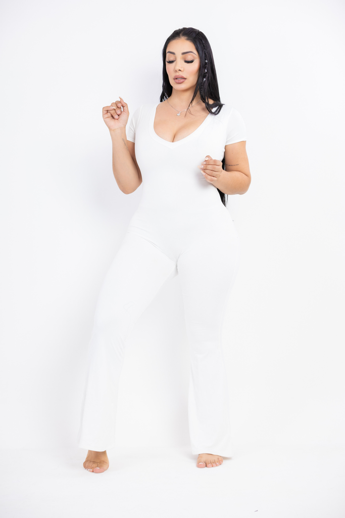 [ENTERIZO DTY MANGA CORTA BLANCO S] ENTERIZO DTY MANGA CORTA (Blanco, S)