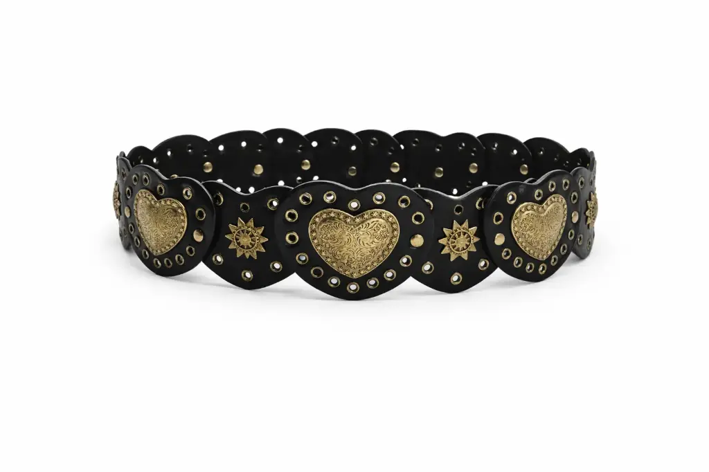 FAJO ANCHO EN FORMA DE CORAZON