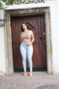 PANTALON VIBRANT SKINNY  CLASICO TONO LIGHT