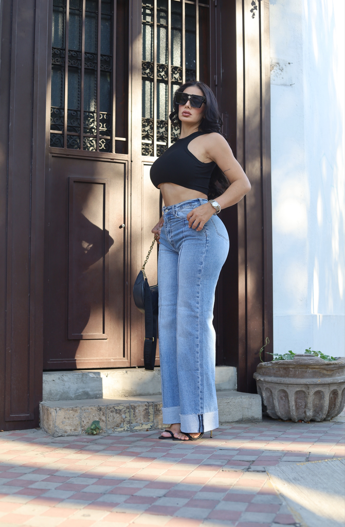 PANTALON VIBRANT RECTO BOLSA INVISIBLE 