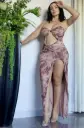 VESTIDO ESCOTE ESTOMAGO MESH 