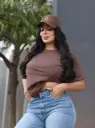 PLAYERA OVER SIZE LISA