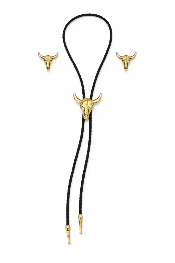 COLLAR Y ARETES CRANEO