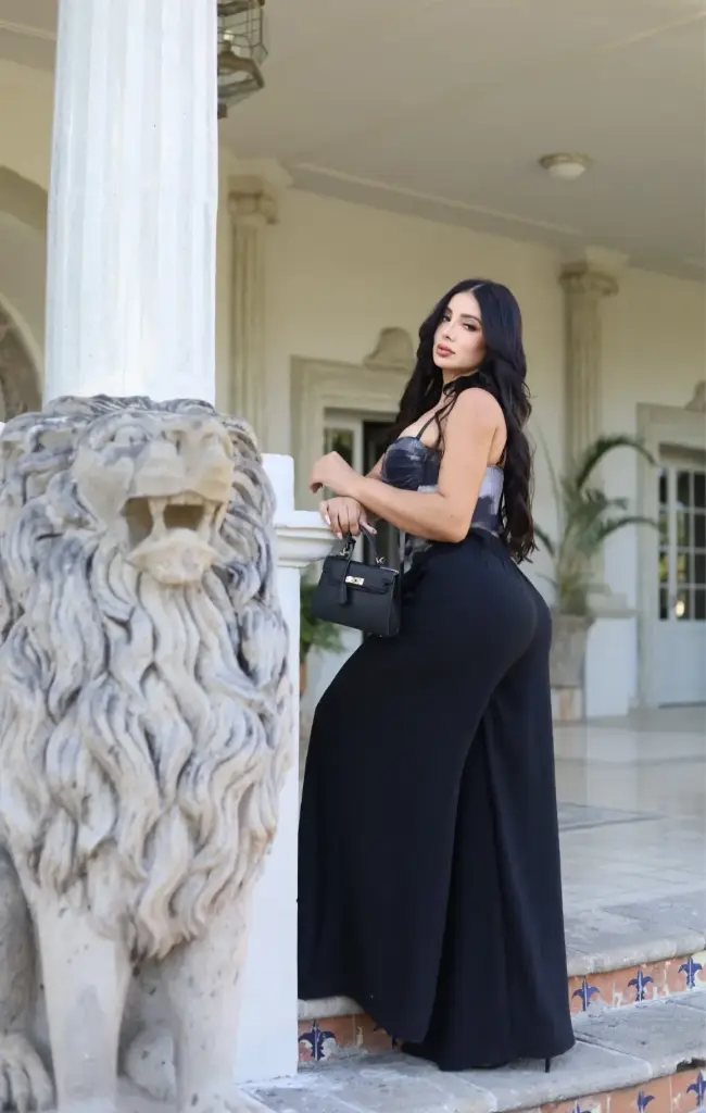 PANTALON PATA DE ELEFANTE 