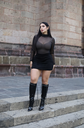 BODY MESH CON CUELLO ALTO 