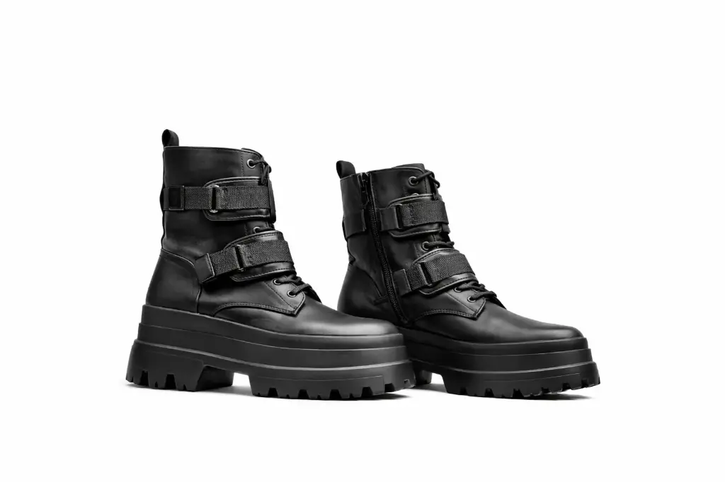 BOTINES BAJOS NEGROS