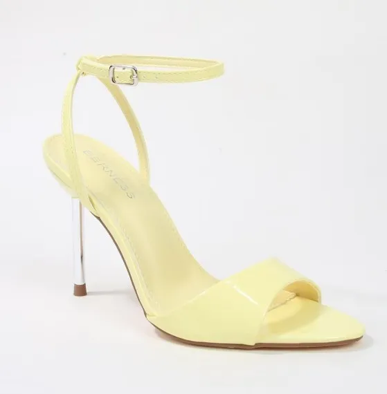 ZAPATILLAS EVANA TACON DE AGUJA CON TIRA TOBILLO