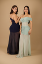 VESTIDO MESH CON TRANSPARENCIA