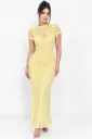VESTIDO ENCAJE CON FONDO MIDI/MAXI TUBO