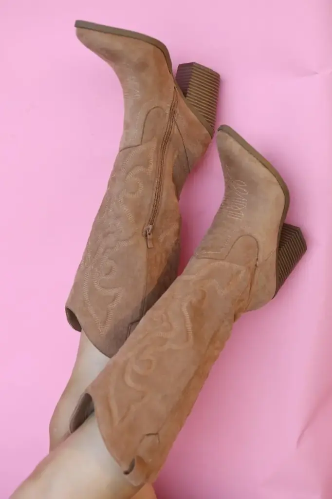 BOTA VAQUERAS DE GAMUZA