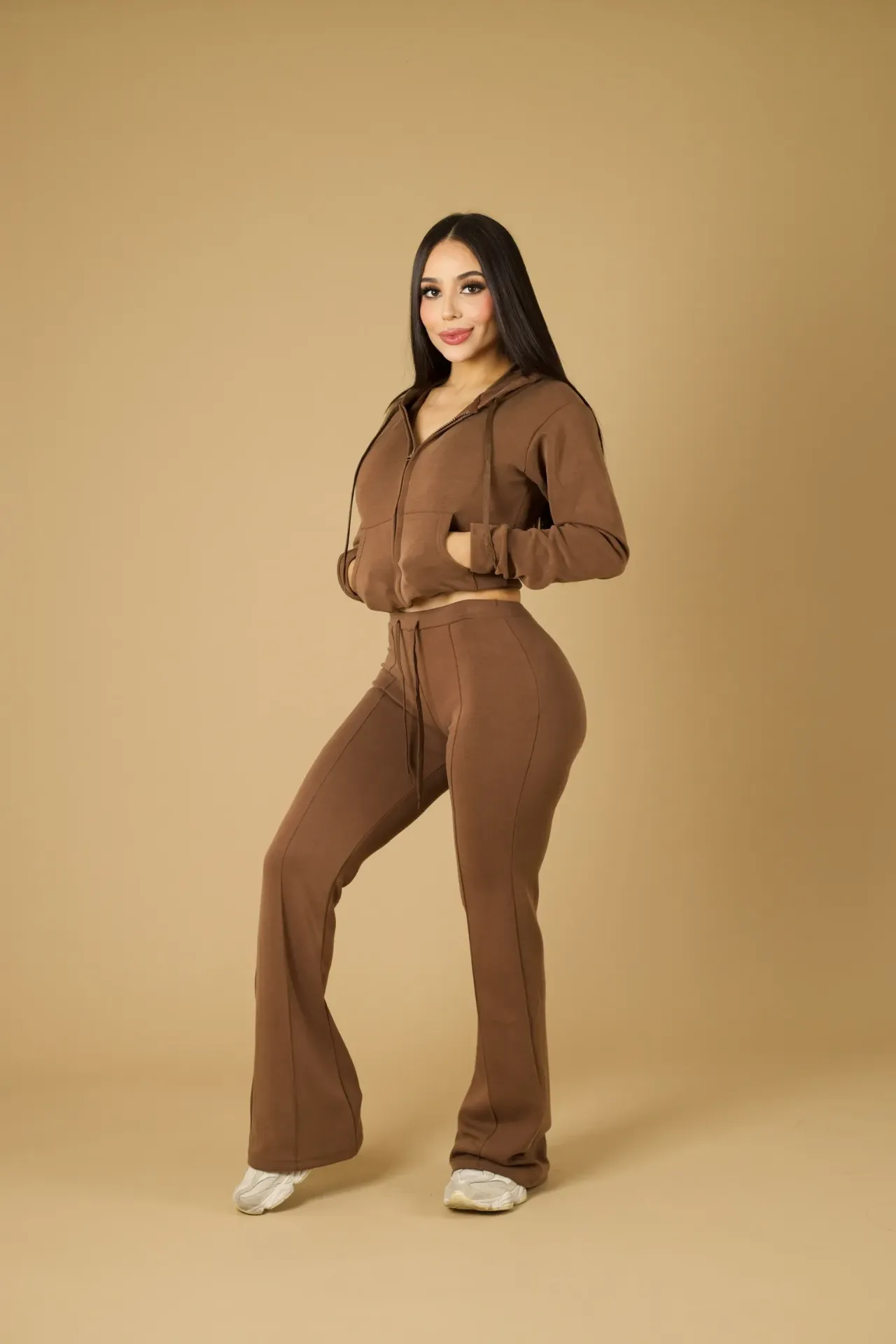 SET PANTS FLARE