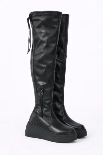 BOTA TACON BAJITO VINIPIEL