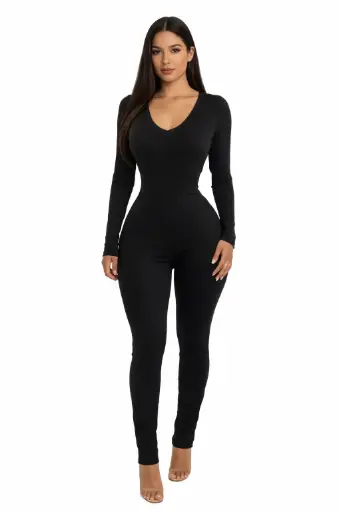 JUMPER BASICO CUELLO V