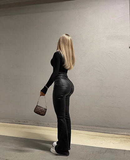 PANTALON VIBRANT VINIPIEL CAMPANA