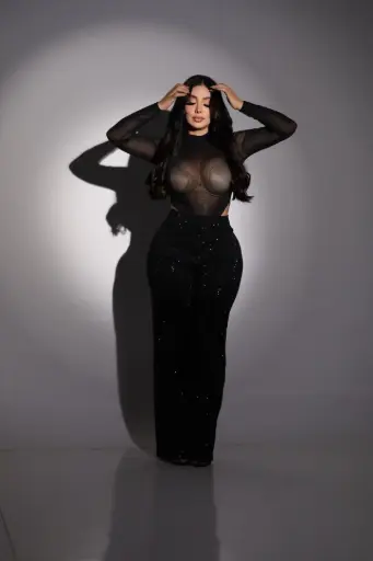 PANTALON DE VESTIR BRILLOS 